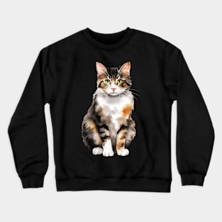 Manx Cat Crewneck Sweatshirt